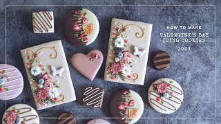 Valentine's DayHow to make cute icing cookies that look like chocolateTabletMandianflower piping