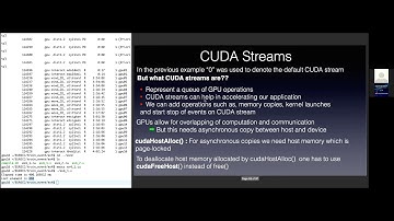 HPC Advanced Training Event - Day 1: CUDA programming using Python