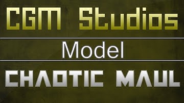 // Chaotic Maul C4D Model // By :  CGM Studios