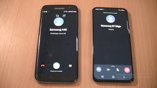 WhatsApp Incoming & Outgoing call at the Same Time Samsung Galaxy S7 edge+A40 Resimi