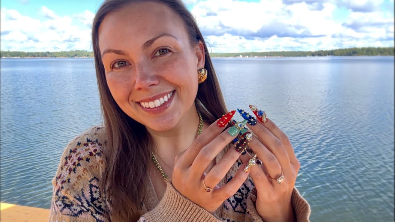 🌿outdoor asmr🌿 (on the lake, tapping, + relaxing) - YouTube
