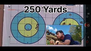 5 Shot Group - 250 Yards