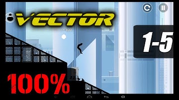Vector [Gameplay] Stage 1-5 Downtown [100% - All Bonuses - All Tricks - 3 Stars]