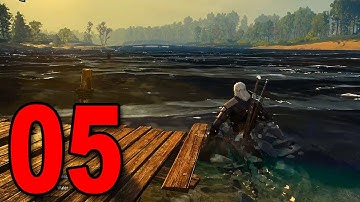 The Witcher 3 - Part 5 - Gone Swimming! (Wild Hunt Let