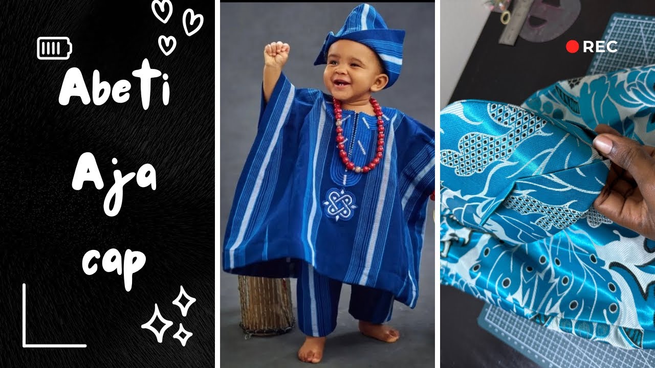 How to cut and sew abeti Aja (Yoruba cap)