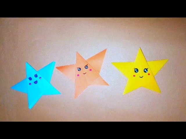 Origami Paper Star Tutorial 