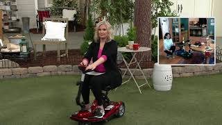 EV Rider Auto Fold Plus 4-Wheel Mobility Scooter on QVC