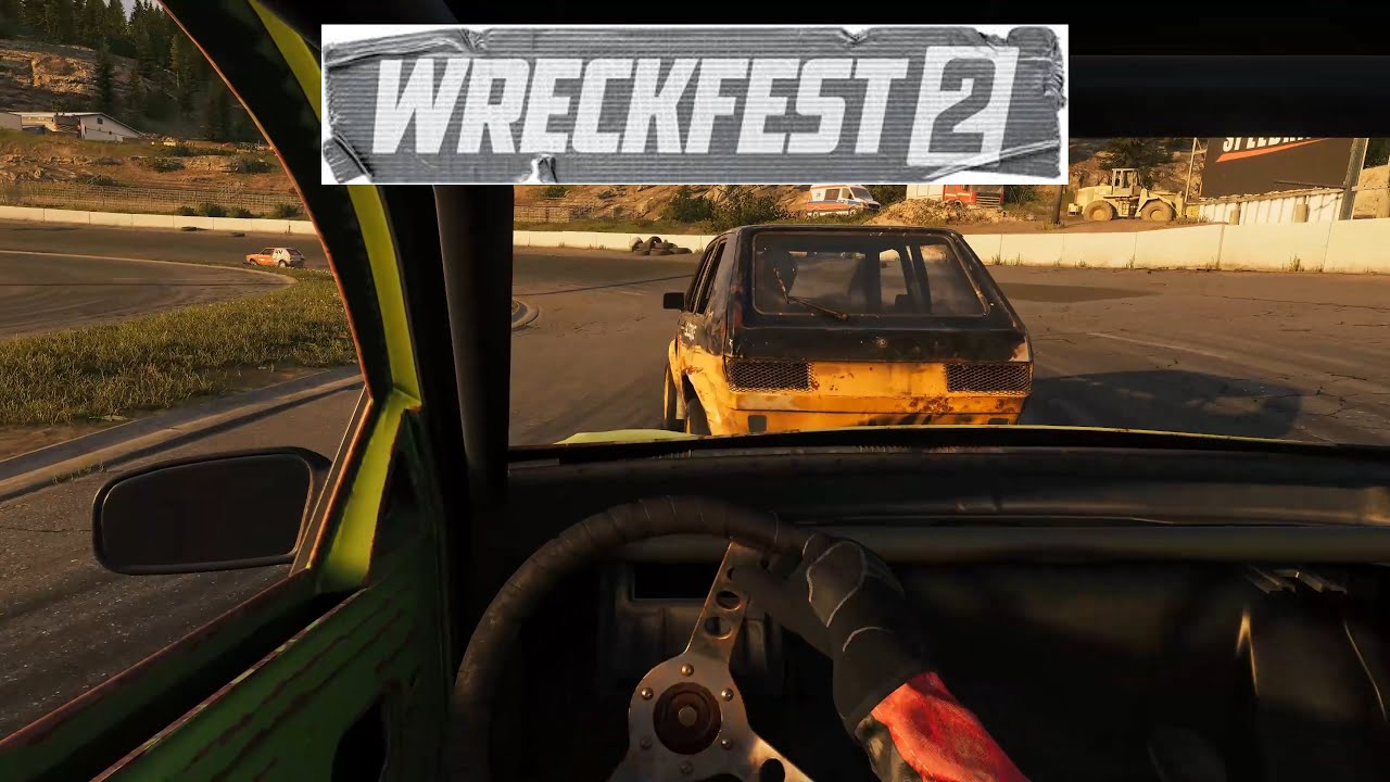 Wreckfest 2 - Cockpit View - Banger Racing (4K 60fps) - YouTube