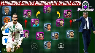 How To Setup New Update of FERNANDOS SANTOS Manager in PES | Unstoppable Team Ever 