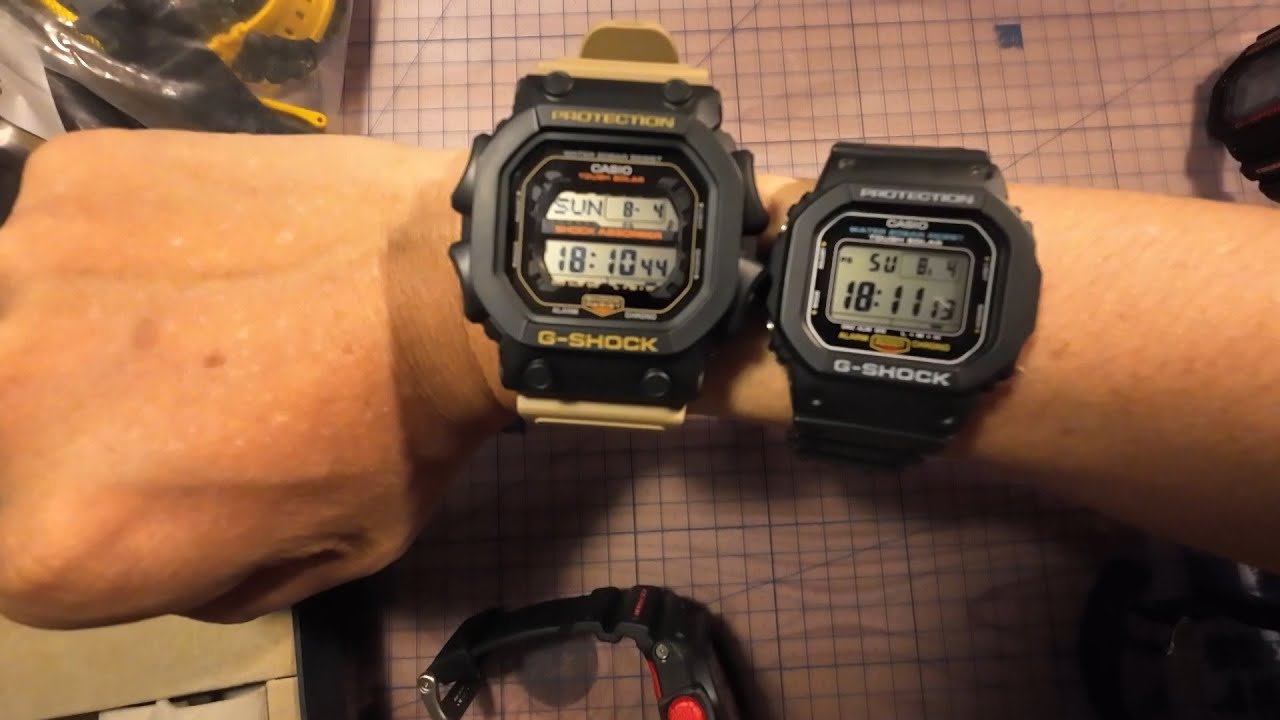 d25】G-SHOCK GX-56TU 1A5JF着けてみた - YouTube