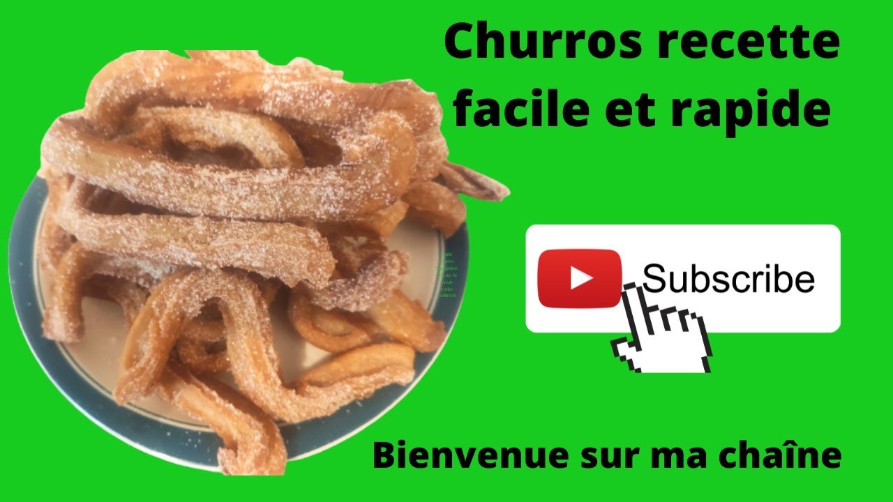 churros ou chichis recette facile et rapide sans machine (vin gad kijan