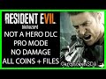 Resident Evil 7 Not a Hero DLC - Professional Mode, No Damage, All Coins, All Files Walkthrough