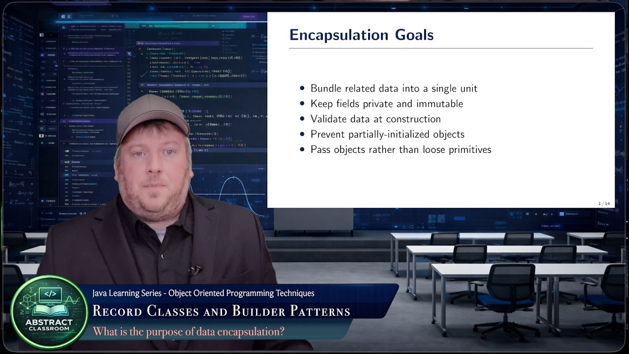 Data Encapsulation - Java Record Classes and Builder Patterns - YouTube