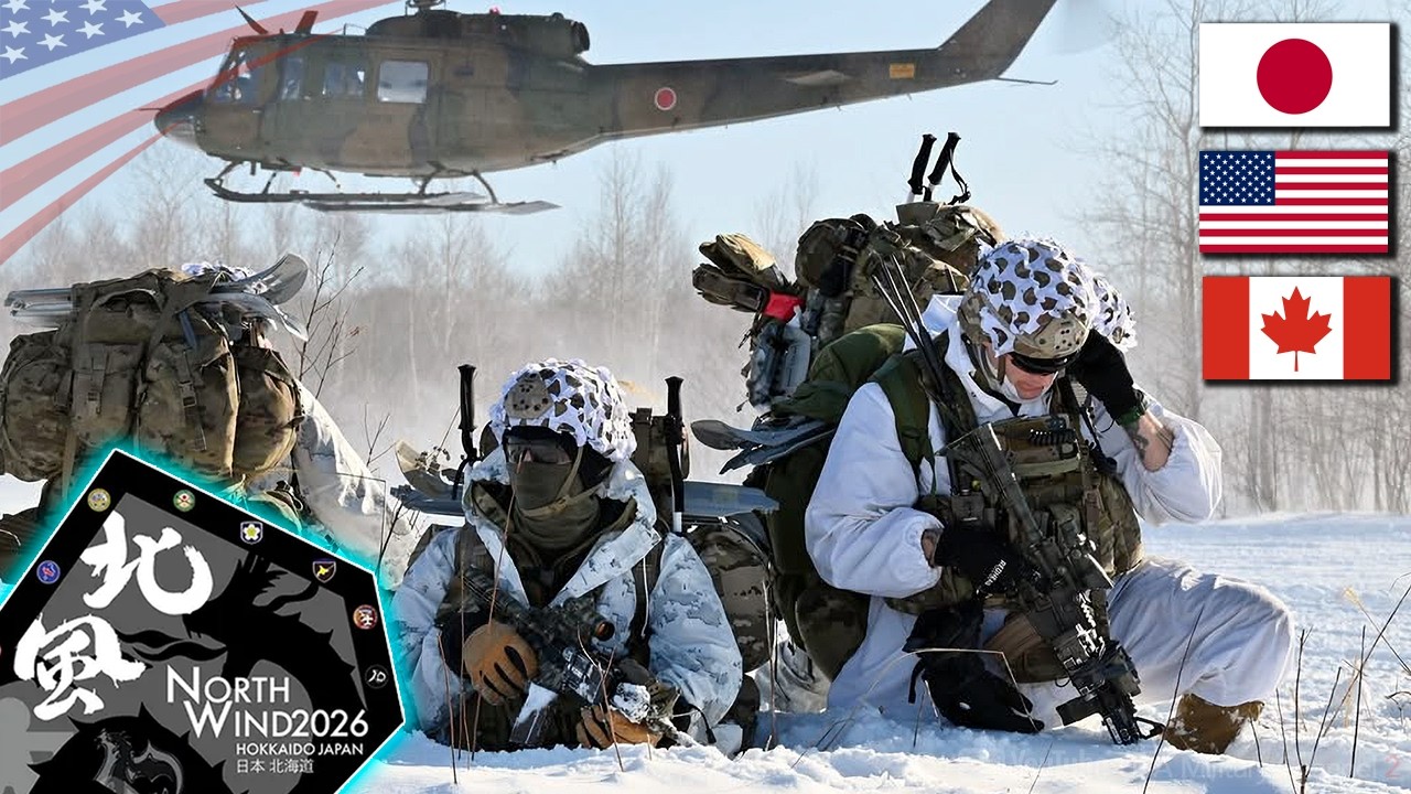 雪中迷彩で突入！視界ゼロの豪雪北海道にカナダ軍初参戦【日米合同演習ノースウィンド26】