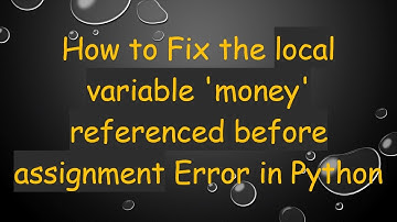 How to Fix the local variable 