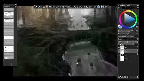 How to use the Concept Art Brush Pack for Painter and ParticleShop