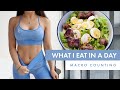 WHAT I EAT IN A DAY to lose weight | Fast & Healthy | Macro & Calorie Counting