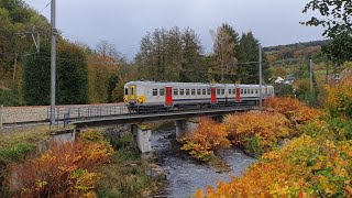 NMBS AM66 657 komt door Theux
