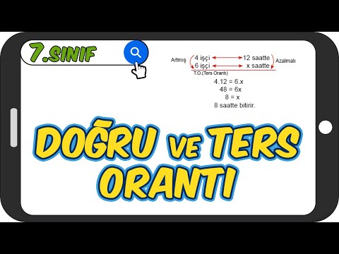 Video: Matematikte orantılı ilişkinin tanımı nedir?