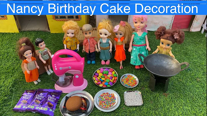 Episode 316 | Nancy Birthday Cake Decoration| Clas...