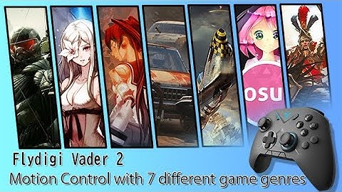 Flydigi Vader 2 - Motion control with 7 PC games