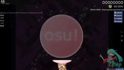 Peter Lambert - osu!tutorial [Gameplay basics] 2,30% acc pass