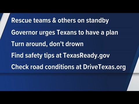 Governor Abbott Activates Emergency Resources As Severe Weather Threatens Texas