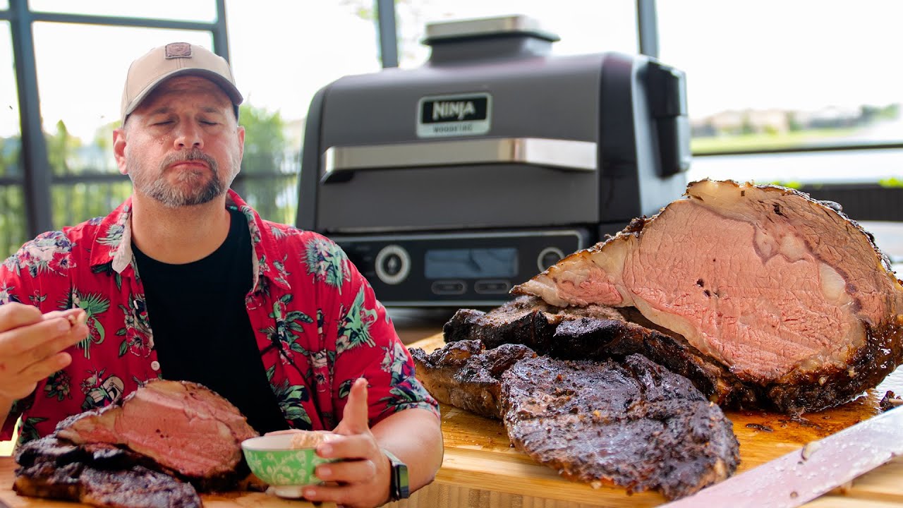 Herb Crusted Smoked Prime Rib Garlic Horseradish Cream Sauce On The the-perfect-timing-how-to-grill-prime-rib-steak-to-perfection-shungrill