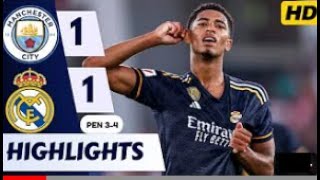 Man City vs Real Madrid (1-1) | Extended Highlights & Penalty Shootout | Champions League 2023/24