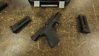 Glock 44 22lr pistol shooting