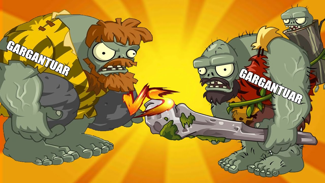 Plants Vs Zombies 2 PvZ 2 Who Will Win? Jurassic Gargantuar Vs