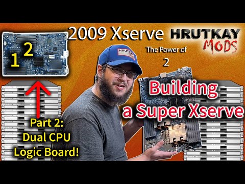 Dual CPU Logic Board Upgrade: The ULTIMATE 2009 Xserve Part 2