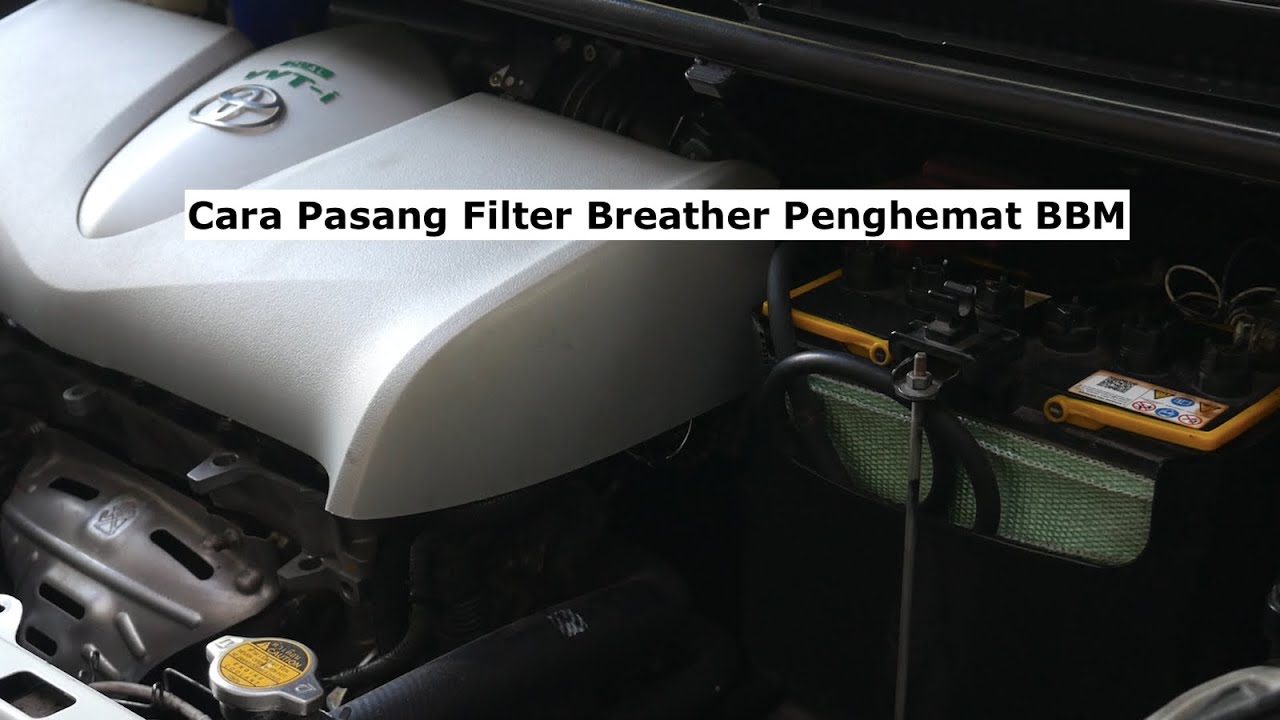 Cara Pasang Filter Breather Generasi Kedua di Mesin 2NR Toyota Sienta