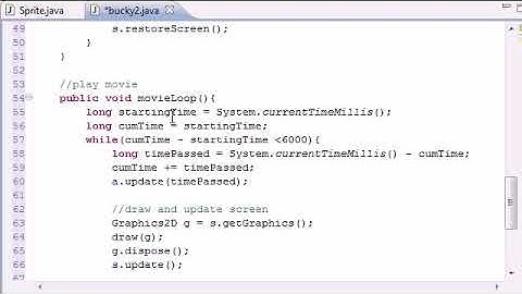 Java Game Development – 25 – Starting the Sprites Movement