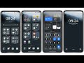 New Tema HyperOS One Glass V Full Aesthetic Xiaomi Redmi Poco HyperOS
