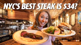 Is St. Anselm’s Butcher’s Steak the Best Cheap Steak in NYC? by Kristin and Will 3,484 views 1 month ago 8 minutes, 58 seconds