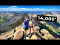 Summiting mt sneffels in colorado  audres first 14er