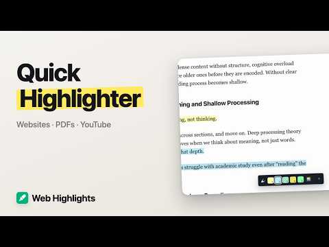How to Highlight Text in Chrome Faster | Quick Highlighter