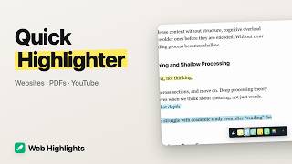 How to Highlight Text in Chrome Faster | Quick Highlighter