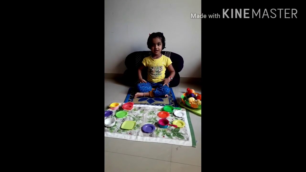 Friday Activity..Learn with prisha 🙂🙂