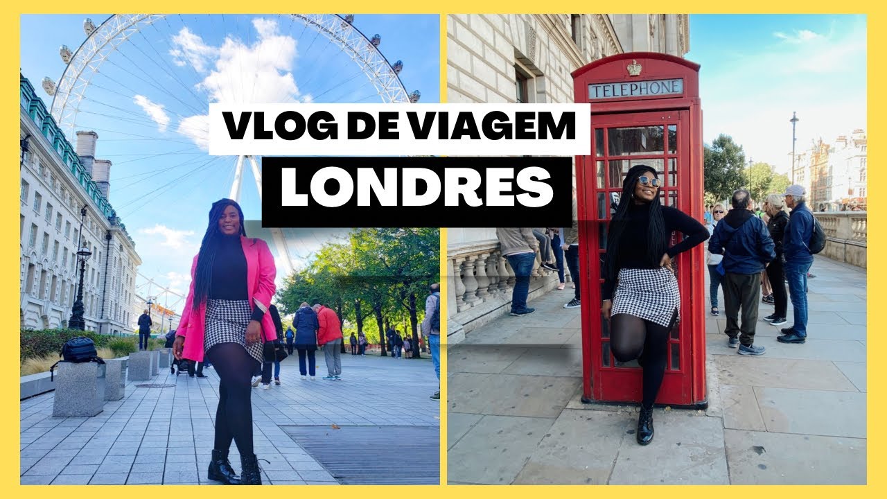 Vlog Londres- Minha primeira viagem no Intercâmbio - YouTube