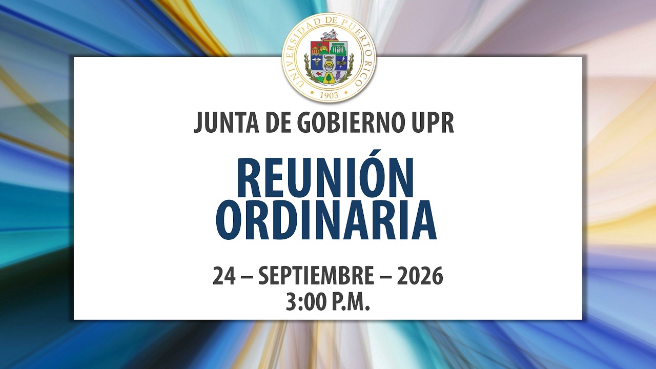 Reunión Ordinaria JG-UPR 24-septiembre-2026