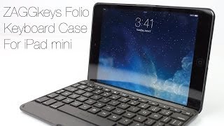 ZAGGKeys Folio Backlit Keyboard for iPad mini & Retina iPad Mini: Review *BEST KEYBOARD CASE*