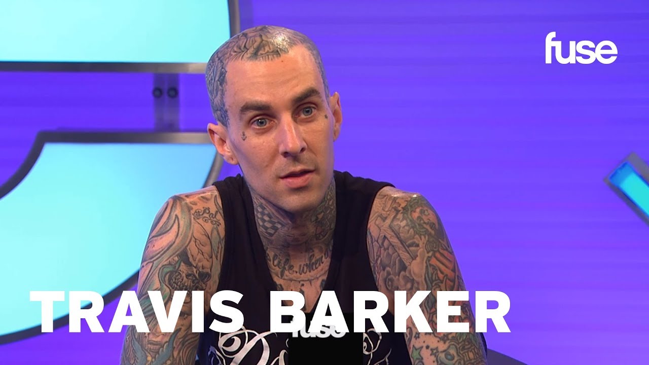 Reality TV show Meet The Barkers on off on again couple tattooed Blink  182 drummer Travis Barker and his Playboy Playmate and model wife Shanna  Moakler enjoy a sunny Sunday afternoon on