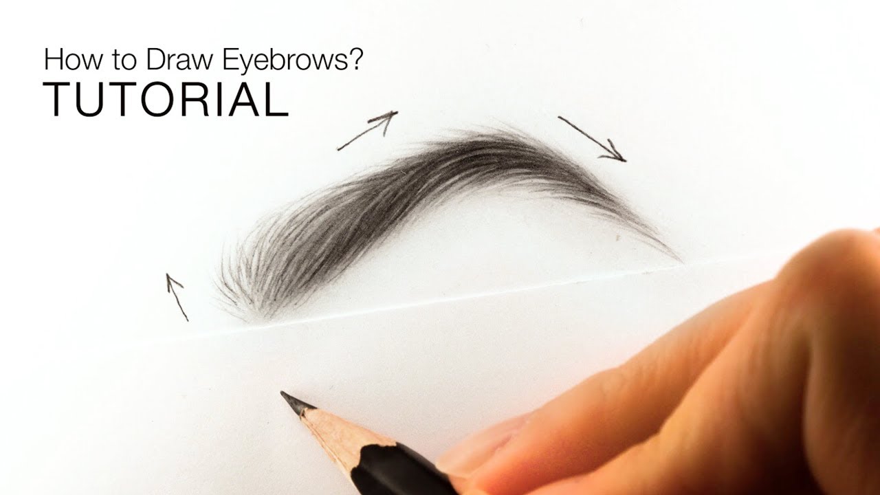 How to Draw Eyebrows  Create Your Own Easy Eyebrow Drawing