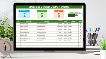 Ethics and Conduct Outline Checklist in Excel