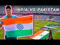 My first match in stadium  india vs pakistan  cricket with vishal match vlog