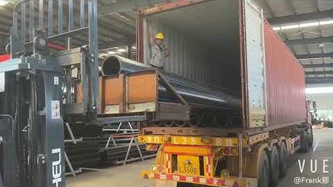 HDPE Pipes Container Loading to Philippines