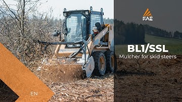 The forestry mulcher with Bite Limiter technology for skid steers starting at 45 hp