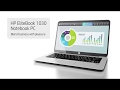 HP EliteBook 1030 G1 Notebook PC youtube review thumbnail